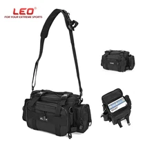LEO 23L наружная многофункциональная сумка для рыбалки водонепроницаемая ткань Оксфорд на талии сумка через плечо Рыболовная Снасть Катушка Сумка Для Блесен сумка