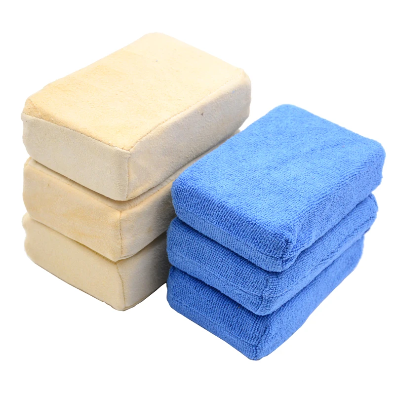 Car Paint Care Premium Grade Microfiber Applicators Sponges Cloths