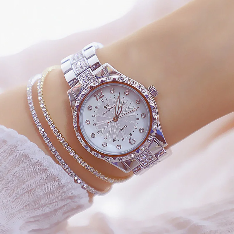 

montre femme 2019 Luxury Women Watches Diamond Elegant Dress Quartz Watches zegarek damski Ladies Wristwatch Relogios Femininos