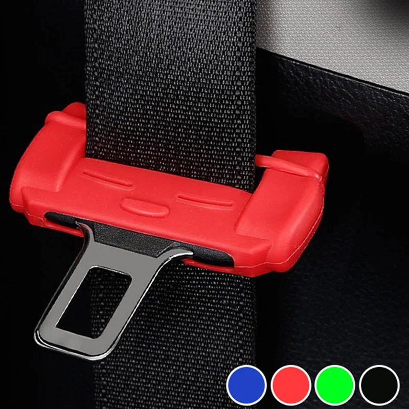 

Car Seat Safety Belt Buckle Silicon Protector Cover for Skoda Octavia Fabia Rapid for VW Passat