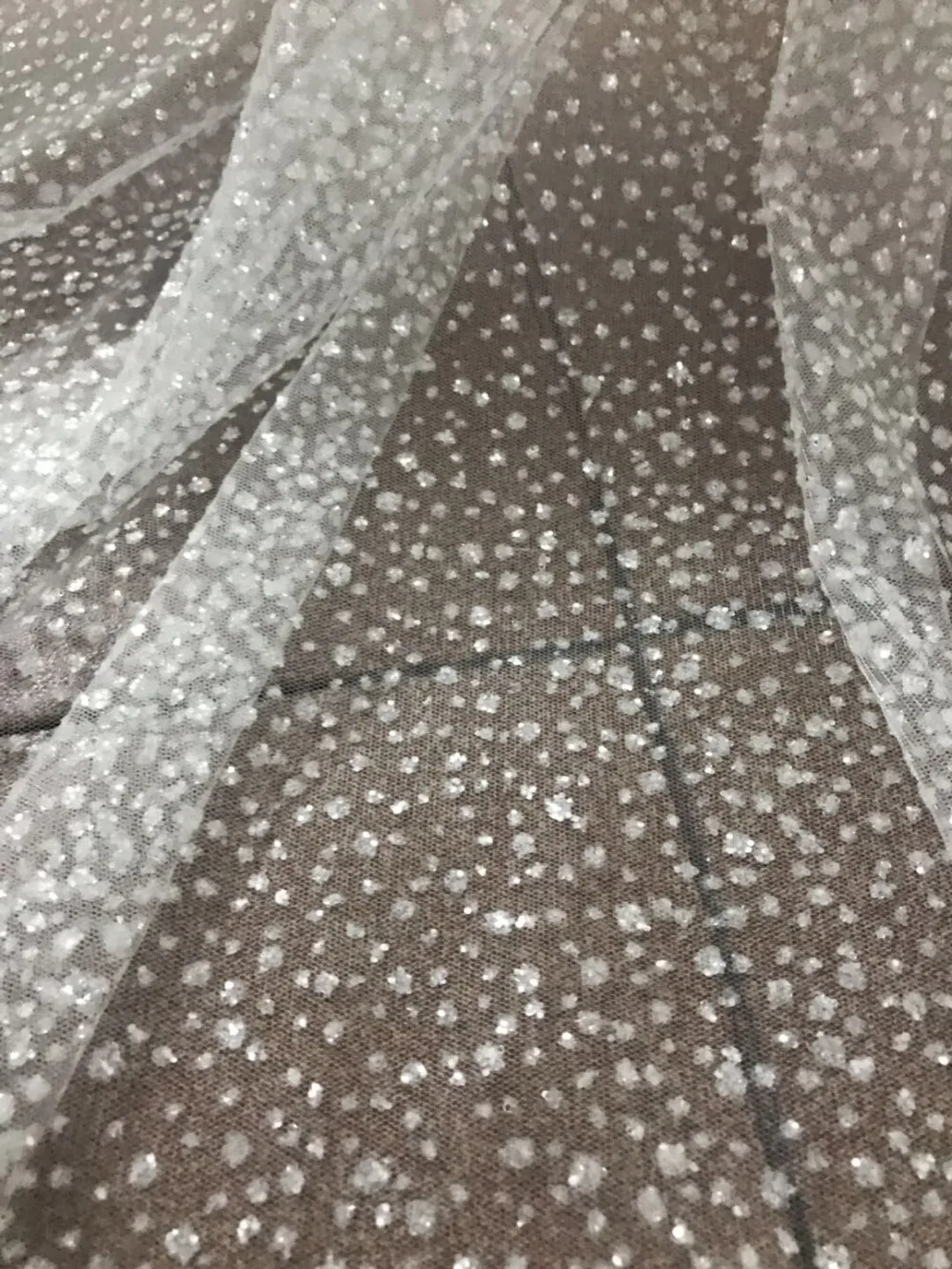 Printed glued glitter net Lace Fabric ZH 1096 Glued Glitter tulle fabric for beautiful dress