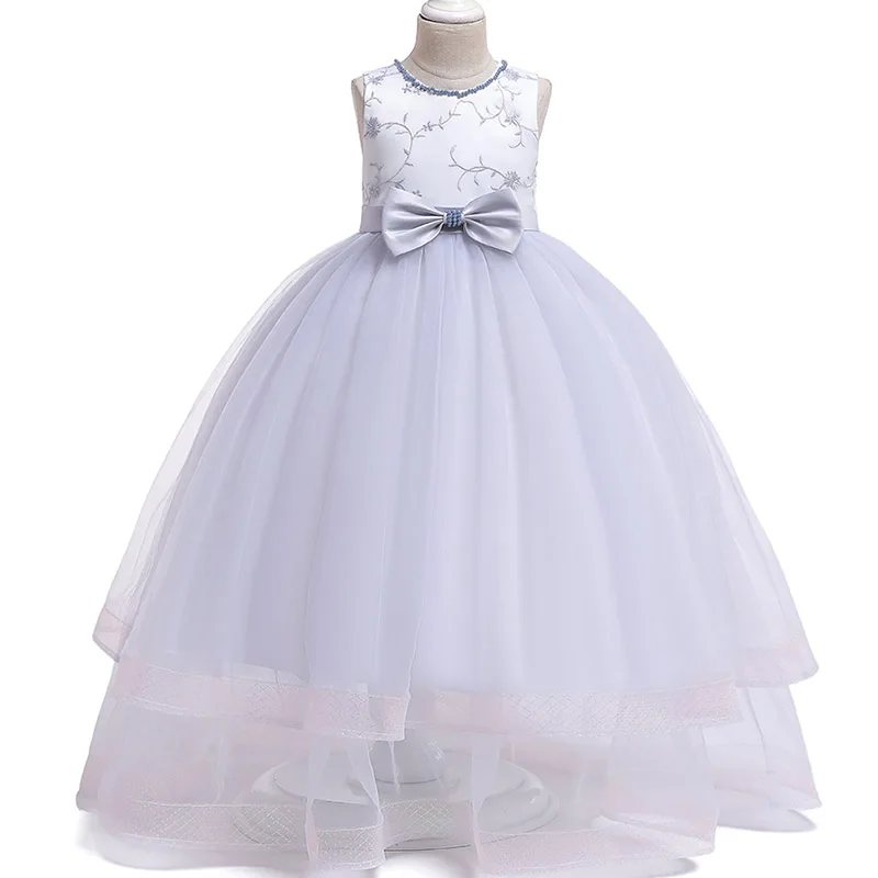 Vestido/Лидер продаж; высококачественное платье с цветочным узором для девочек; Детские праздничные вечерние бальные платья; платье для девочек; костюм принцессы для первого причастия