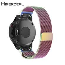 HIPERDEAL браслет из нержавеющей стали Смарт часы ремешок для Garmin Forerunner 935 18Jan16 Прямая поставка F