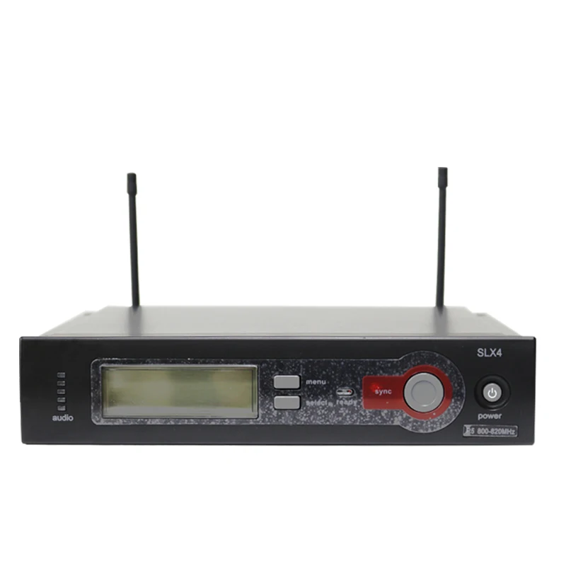 Высококачественный беспроводной микрофон SOM SLX4 UHF Для Домашнего Караоке свадьбы