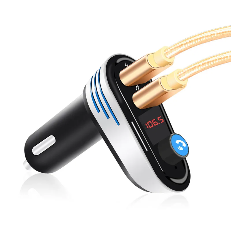 Автомобильный комплект jajabor с Bluetooth громкой связью fm передатчик беспроводной A2DP