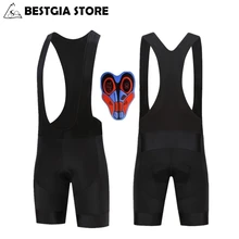 9D с гелевым наполнителем велосипедный нагрудник шорты для мужчин для спорта на открытом воздухе для верховой езды быстросохнущие шорты на лямках летняя черная велосипедная одежда шорты Ciclismo