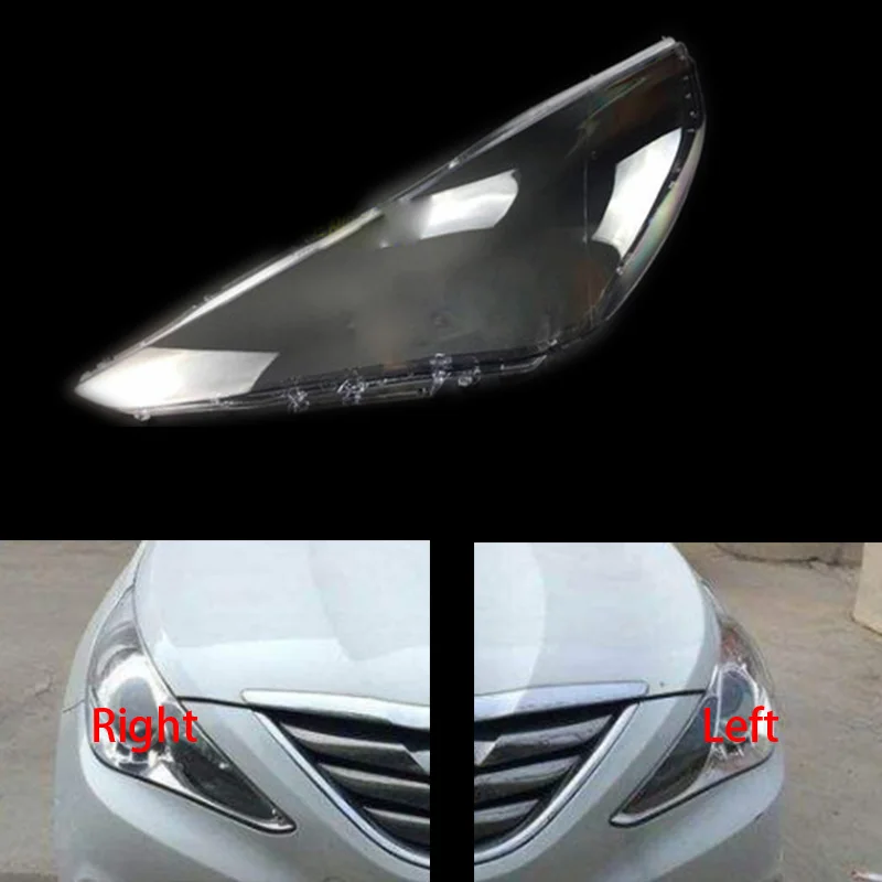Абажур крышка фары прозрачный абажур крышка фары стекло для hyundai Sonata 11-13 восемь поколения