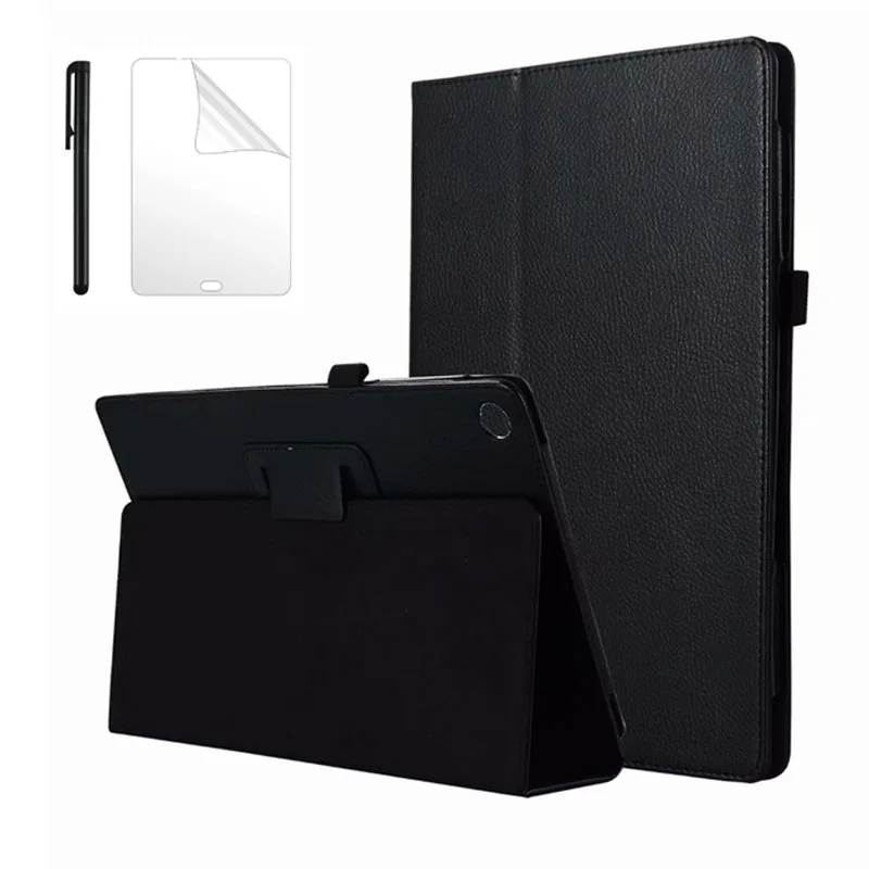 

PU Leather Cover Case for Huawei MediaPad M5 10 Pro Tablet Case for Huawei MediaPad M5 10.8CRM-AL09 CRM-W09 Case +film pen