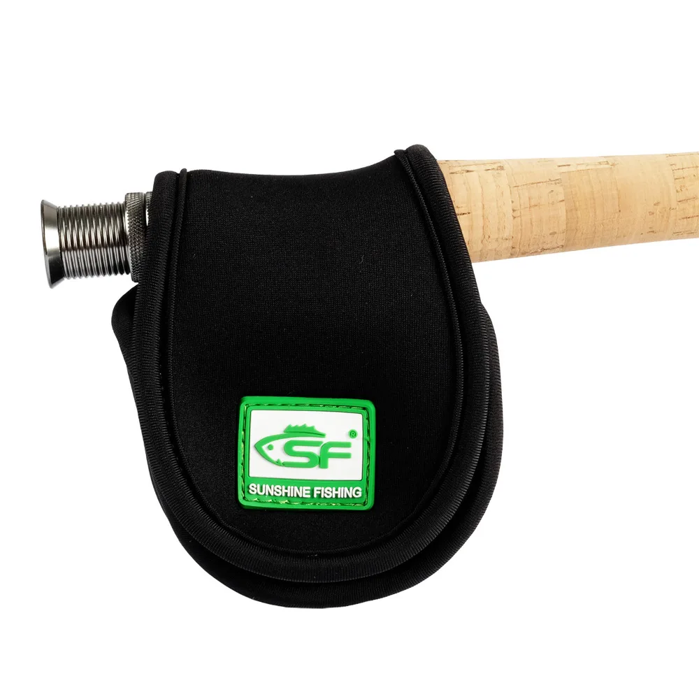 SF Neoprene Fly Fishing Reel Bag Pouch Cover Protective up to 5/6wtin