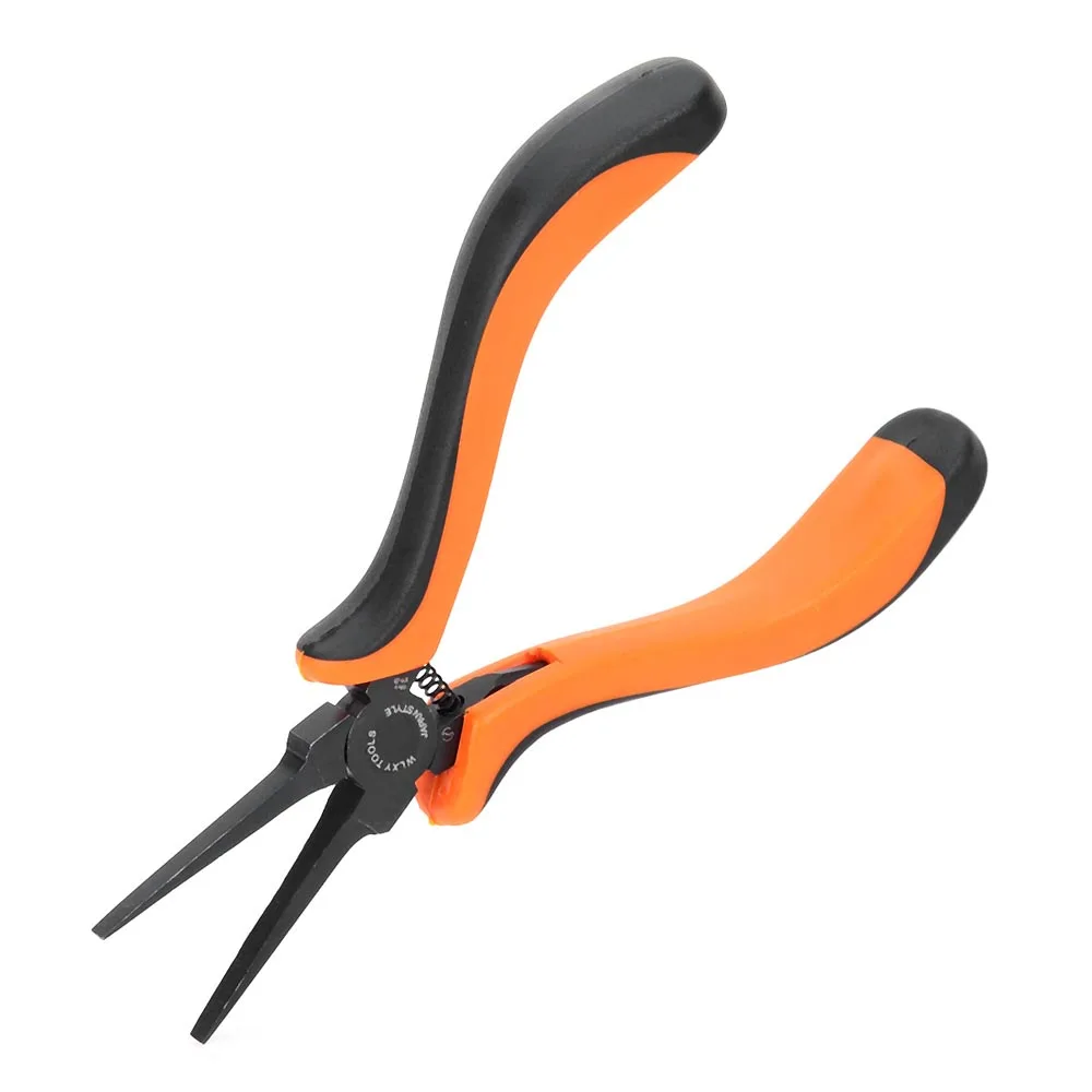 WL 401 4.5" Precision Straight Flat Nose Pliers Diagonal Plier