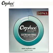 Оригинальный Orphee SB96X 030-125 Электрический Басовые струны 6 струны бас Шестиугольная сплава никеля гитарные струны