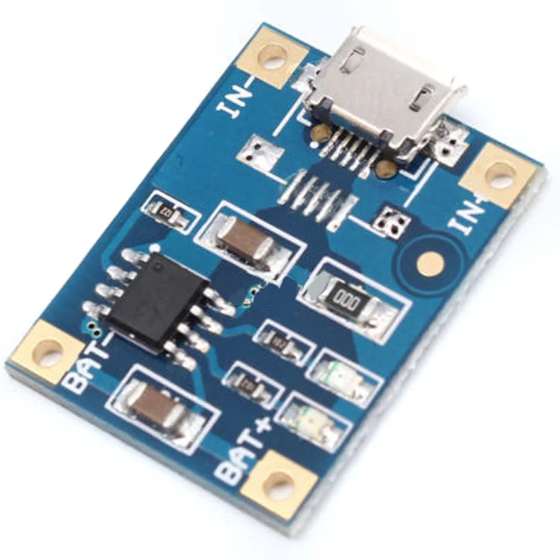 10 PCS Micro USB battery charger board TP4056 1A Battery Charging Module Battery Charger Board For Lithium Battery Electronic
