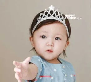 Детские цветы для обруча, Корейская повязка-корона для новорожденных девочек, повязка на голову, резинка для волос, аксессуары для волос для девочек