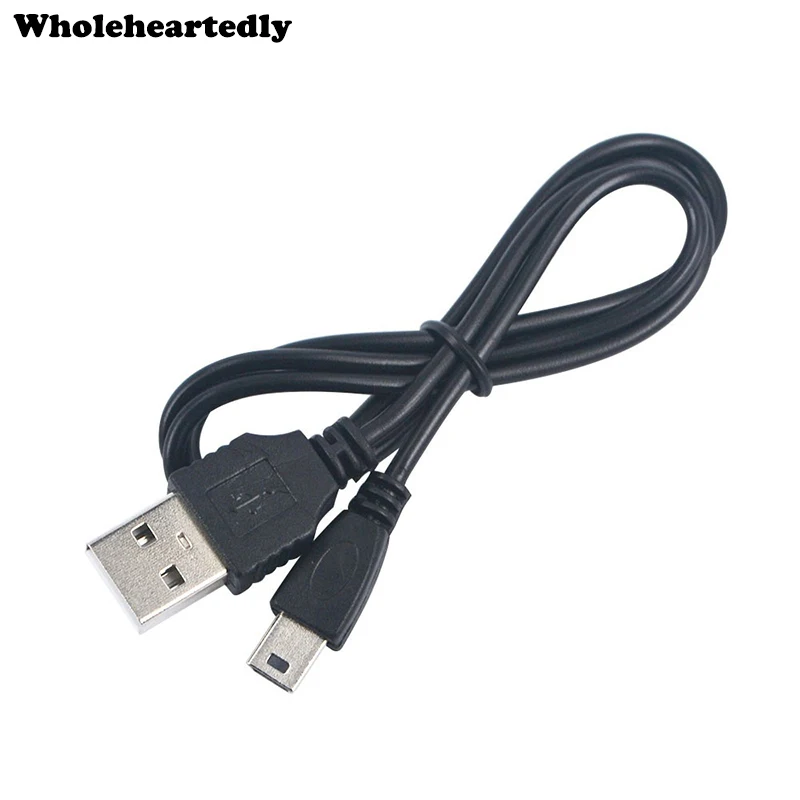 6Pcs//lot Short A Male to Mini 5-pin B Male USB Adapter Cable USB2.0 Extension Cable
