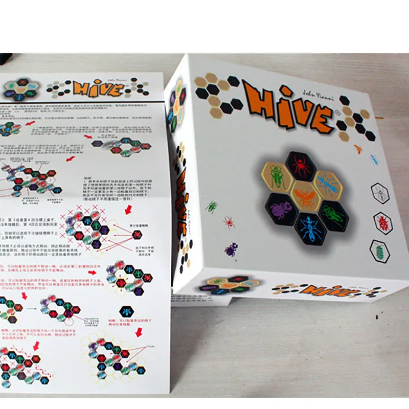 

HIve Insects move 2 Players Family Game For Children With Parents Funny Puzzle Game for Gift