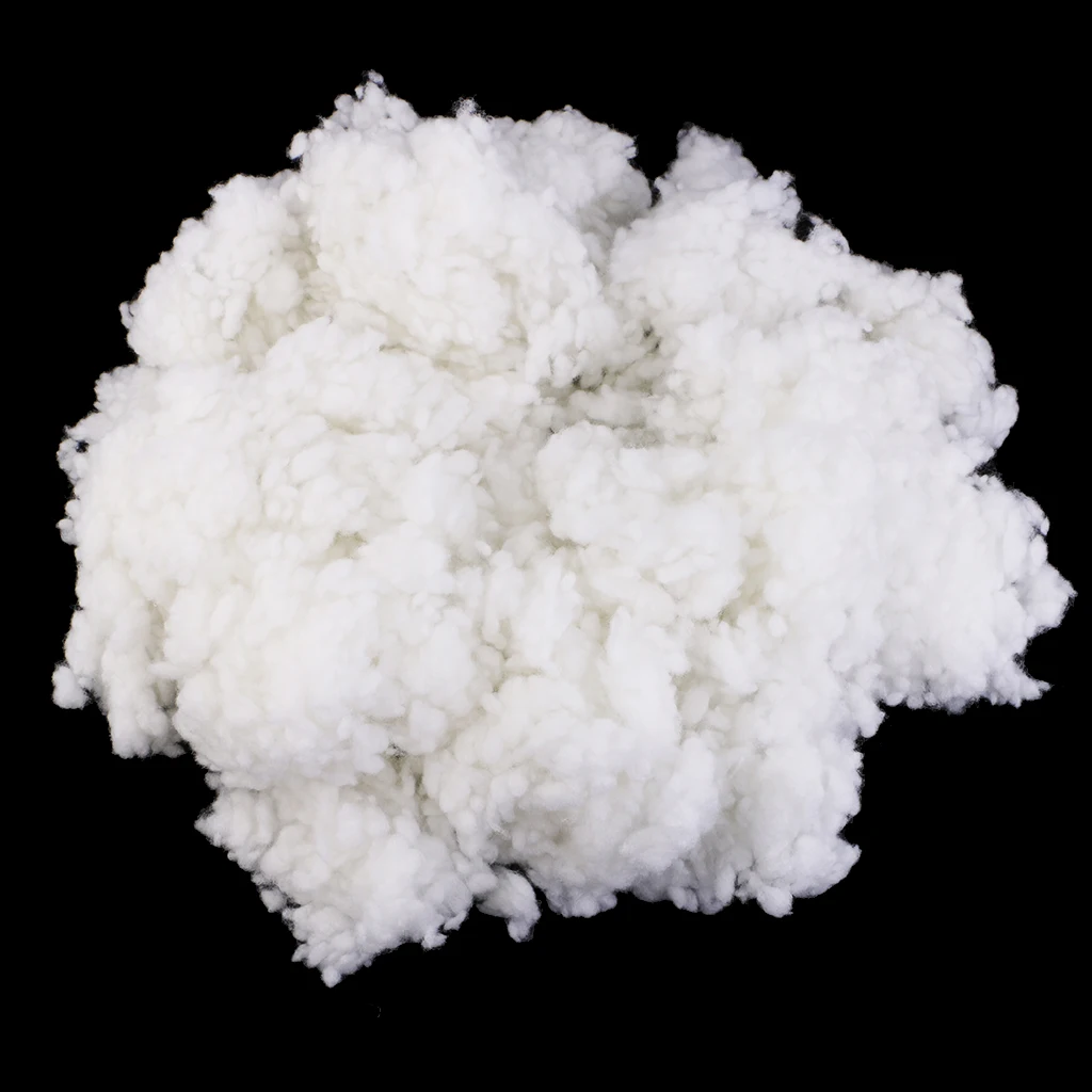 Soft Polyester Fill Pillow Insert Fiberfill Batting Dolls Stuffing DIY