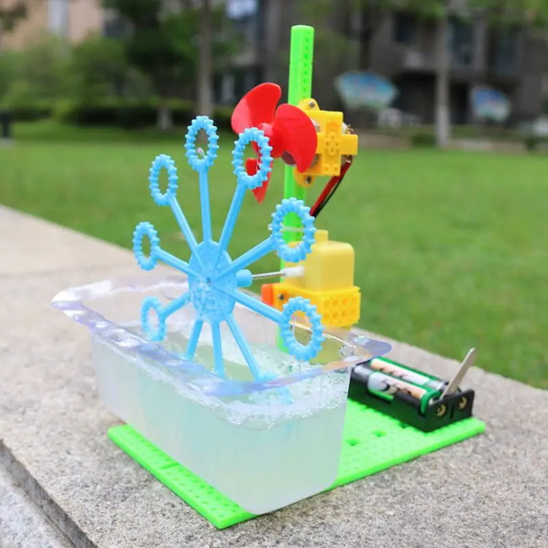 Automatic Bubble Maker Blower Machine Toy Children Assemble Puzzle Bathing Toys Outdoor Activity Kids Early Educational Gift Automatic Bubble Maker Blower Machine Toy Children Assemble Puzzle Bathing Toys Outdoor Activity Kids Early Educational Gift