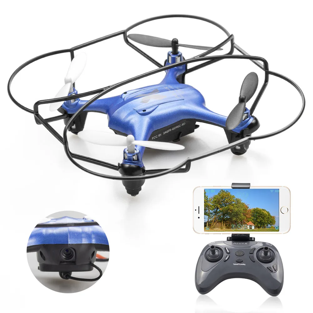 ATOYX мини Дроны с камерой HD 4K камера Дрон 720P RC Квадрокоптер FVP WIFI широкоугольным