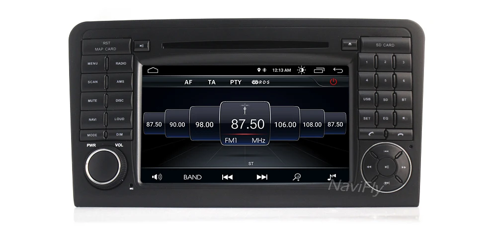 2din Android 9,1 автомобильный dvd-плеер gps навигация для Mercedes Benz ML Класс W164 ML300 ML350 ML500 GL X164 GL320 Автомагнитола FM RDS