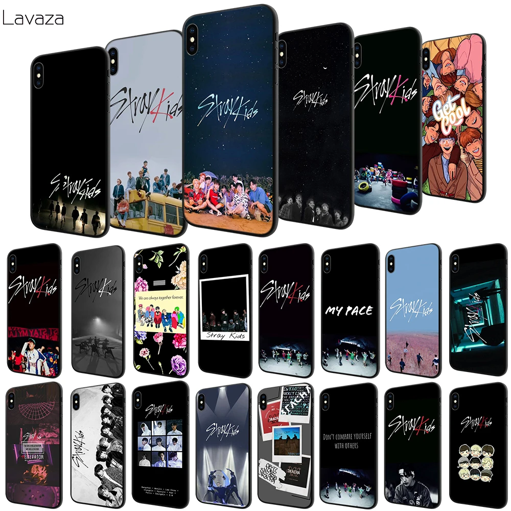 Lavaza Stray Kids K Pop cell Soft Case for Apple iPhone 6 6S 7 8 Plus 5 5S SE X XS MAX XR TPU Cover | Мобильные телефоны и