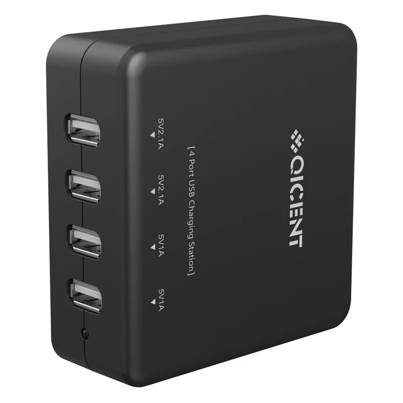 SUMPK 5V6A USB настольное зарядное устройство 4 порта USB зарядное устройство для iPhone/iPad Air 2/samsung EU US plus зарядное устройство для мобильного телефона