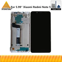 Axisinternational для 5,9" Xiaomi Redmi Note 5 Redmi Note 5 Pro ЖК-экран+ сенсорная панель дигитайзер с рамкой