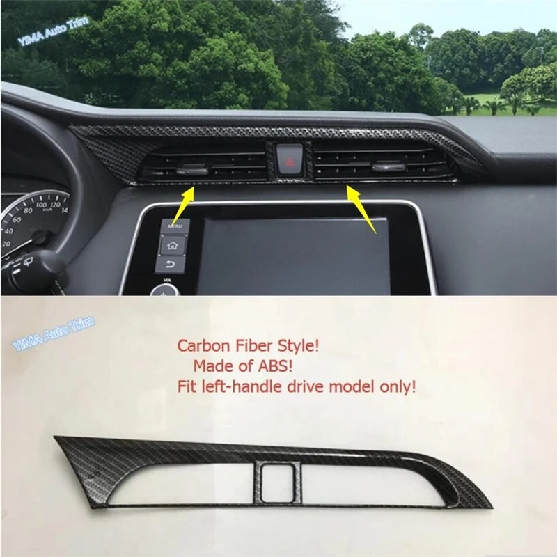 

Lapetus Car Styling Middle Air Conditioning AC Outlet Vent Frame Cover Trim 1 Pcs ABS Fit For Nissan Kicks 2016 2017 2018 2019