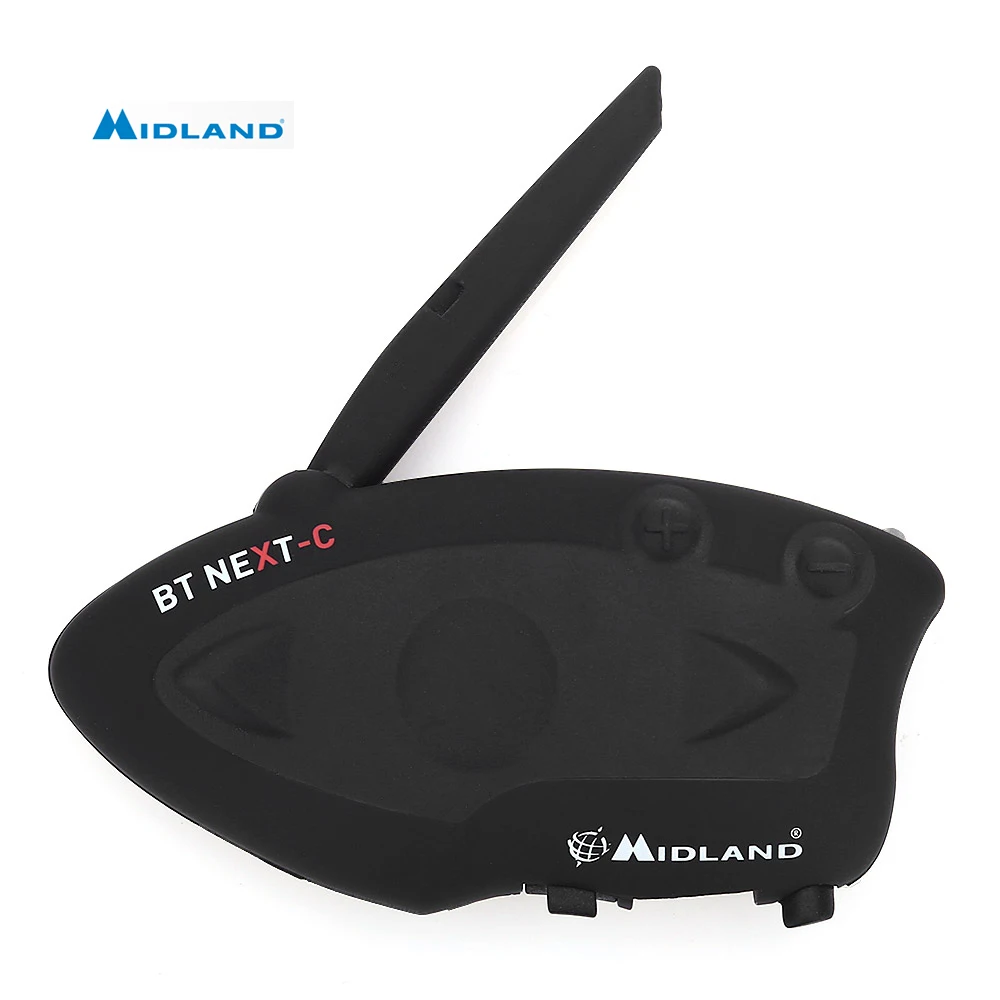 

MIDLAND BT NEXT Bluetooth Motorcycle Helmet Intercom Headset Water-Resistant Interphone Talking Distance 1600 Meters