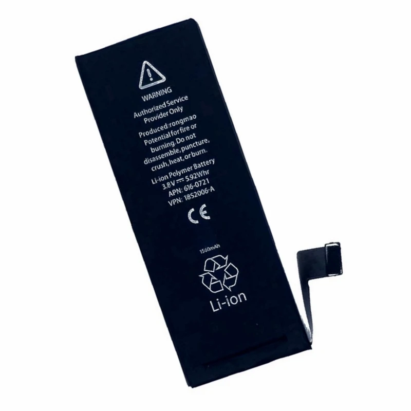 Suqy 2018 Real Capacity 1560 MAh For Iphone 5s Battery 0 Cycle Internal ...