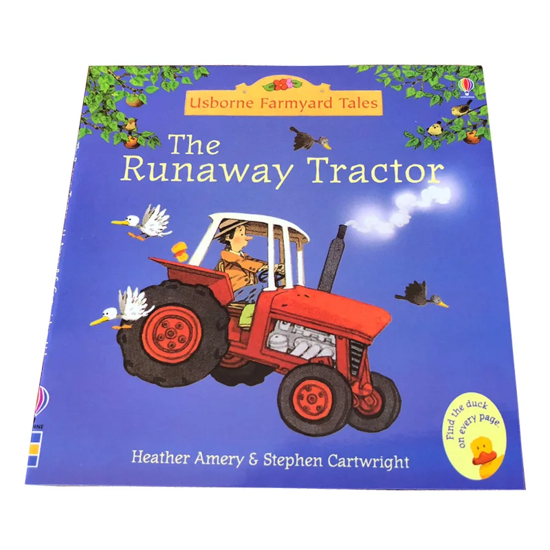 20 libros/Set 15x15cm niños Usborne Picture Books niños bebé historia famosa inglés libro infantil Farmyard Tales Story Eary educación