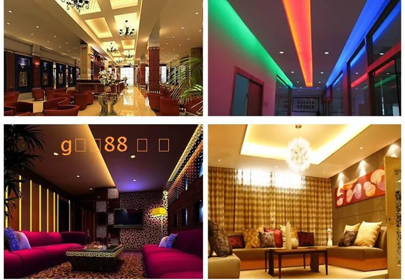 2015 Super Bright 5mlot 300 LED Strip 5050 12V Flexible Light 60 ledsm,White Warm White Red Greed Blue Yellow RGB (8)