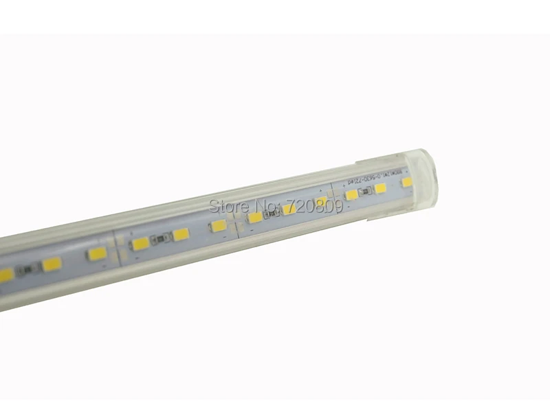 10 шт./лот 100 см DC12V 72 SMD5630 светодиодный жесткой полосы света 1 м с U алюминиевый корпус+ Прозрачный чехол