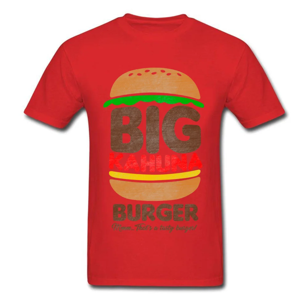 Crew Neck big kahuna burger 5902 100% Cotton Fabric Mens Top T-shirts Unique Short Sleeve Tees 2018 Discount Summer Sweatshirts big kahuna burger 5902 red