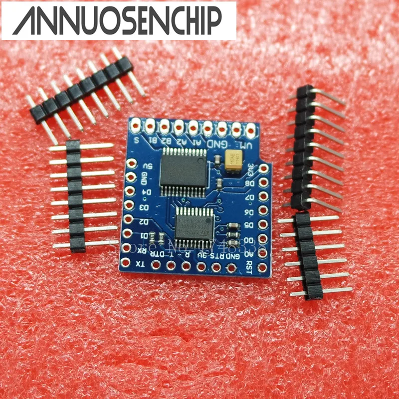 1 шт. TB6612FNG для WeMos D1 mini I2C двойной двигатель драйвер щит модуль с серийным