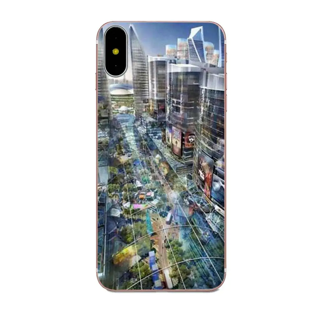 Дубай Модный мягкий с рисунками из ТПУ для Apple iPhone 4 4S 5 5C 5S SE 6 6S 7 8 Plus X XS Max
