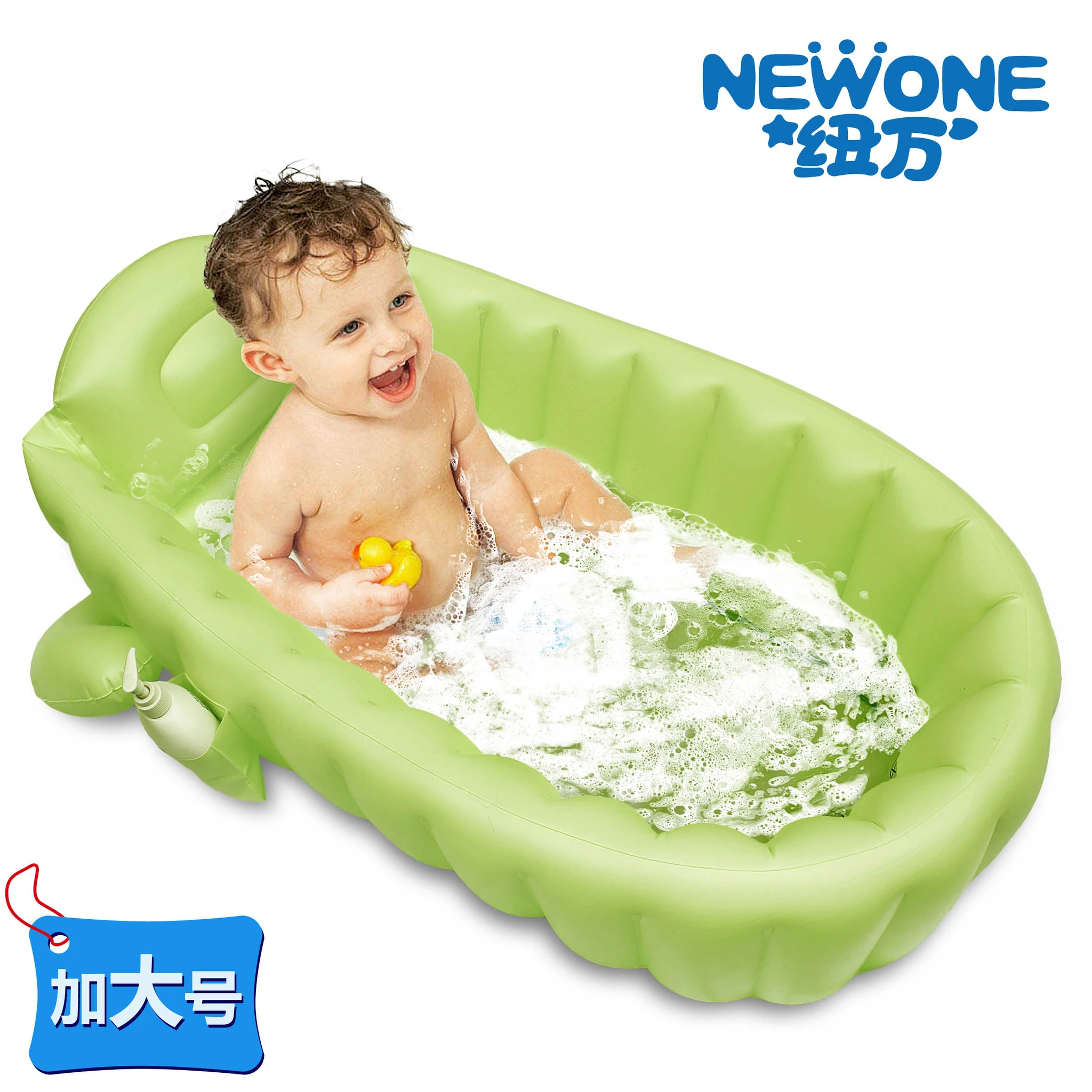 Bebe Enfant Baignoire Gonflable Double Bassin De Douche De Bebe Baignoire Grand Aliexpress