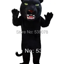 Страшная Черная пантера зверь маскарадный костюм взрослый размер для Хэллоуина дикие животные вечерние карнавальный талисман Mascota Fit костюм комплект SW1072