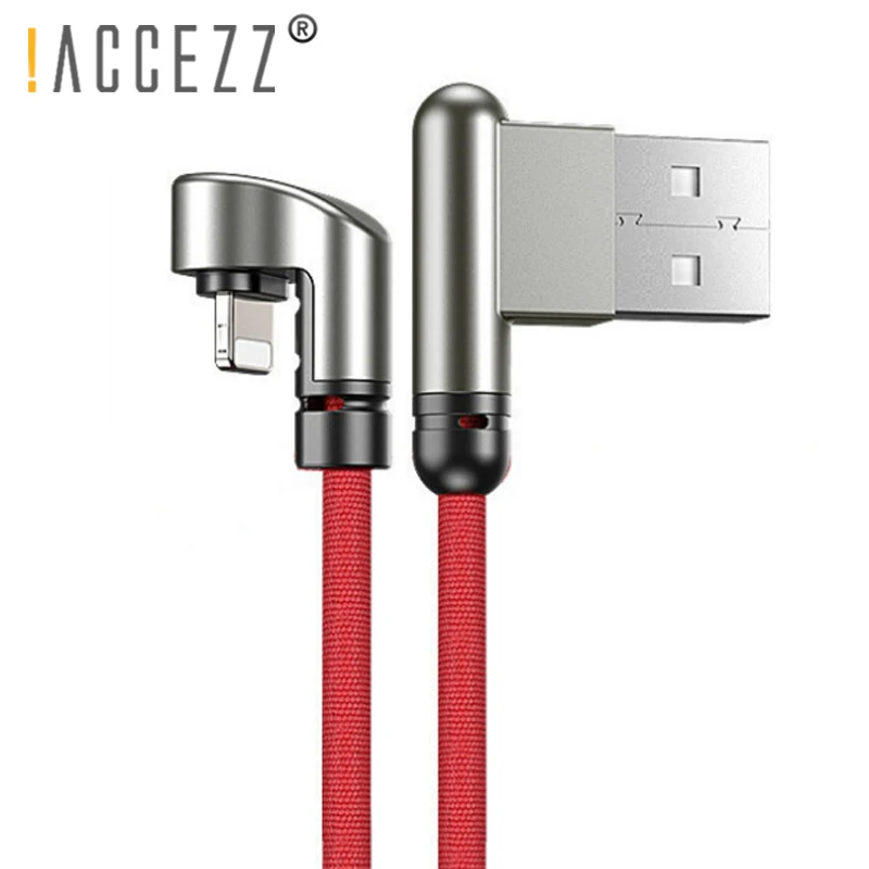 

!ACCEZZ Lighting USB Charging Sync Data Cable For IPhone X XS XR Fast Charge Cables For Apple Phone6 6S 7 8 SE Plus Charger Cord