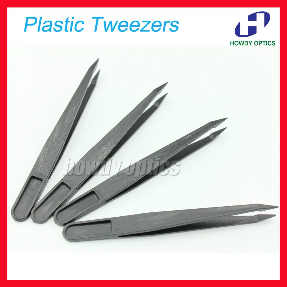 

Free Shipping 50pcs/lot Plastic Tweezer Anti-static Tweezers DIY Clamp Hand Tool