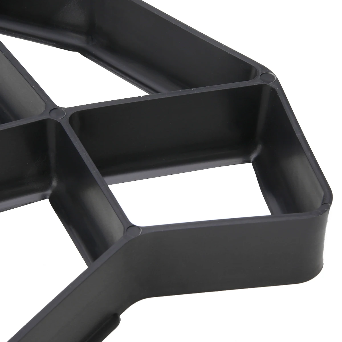Black Plastic Making DIY Paving Mould Home Garden Floor Road Concrete Stepping Driveway Stone Path Mold Patio Maker