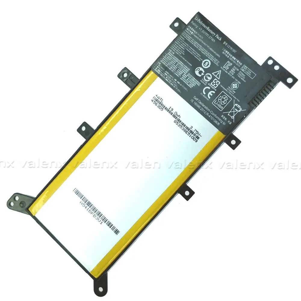 7,5 V 37WH C21N1347 ноутбук Батарея для ASUS X554L X555 X555L X555LA X555LD X555LN X555MA 2ICP4/63/134 C21N1347