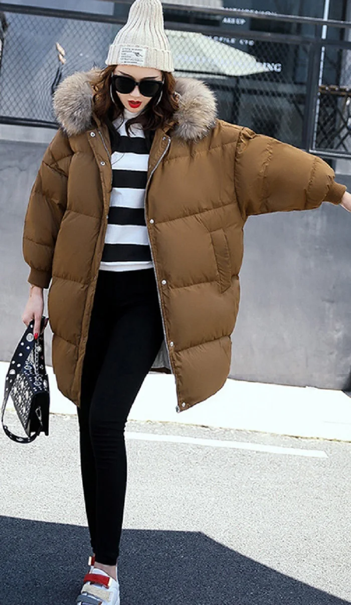 2017 winter hot sales hooded  jacket women clothing cotton + size 3 xl warm coats street fashion wind coat  women+11 (2)