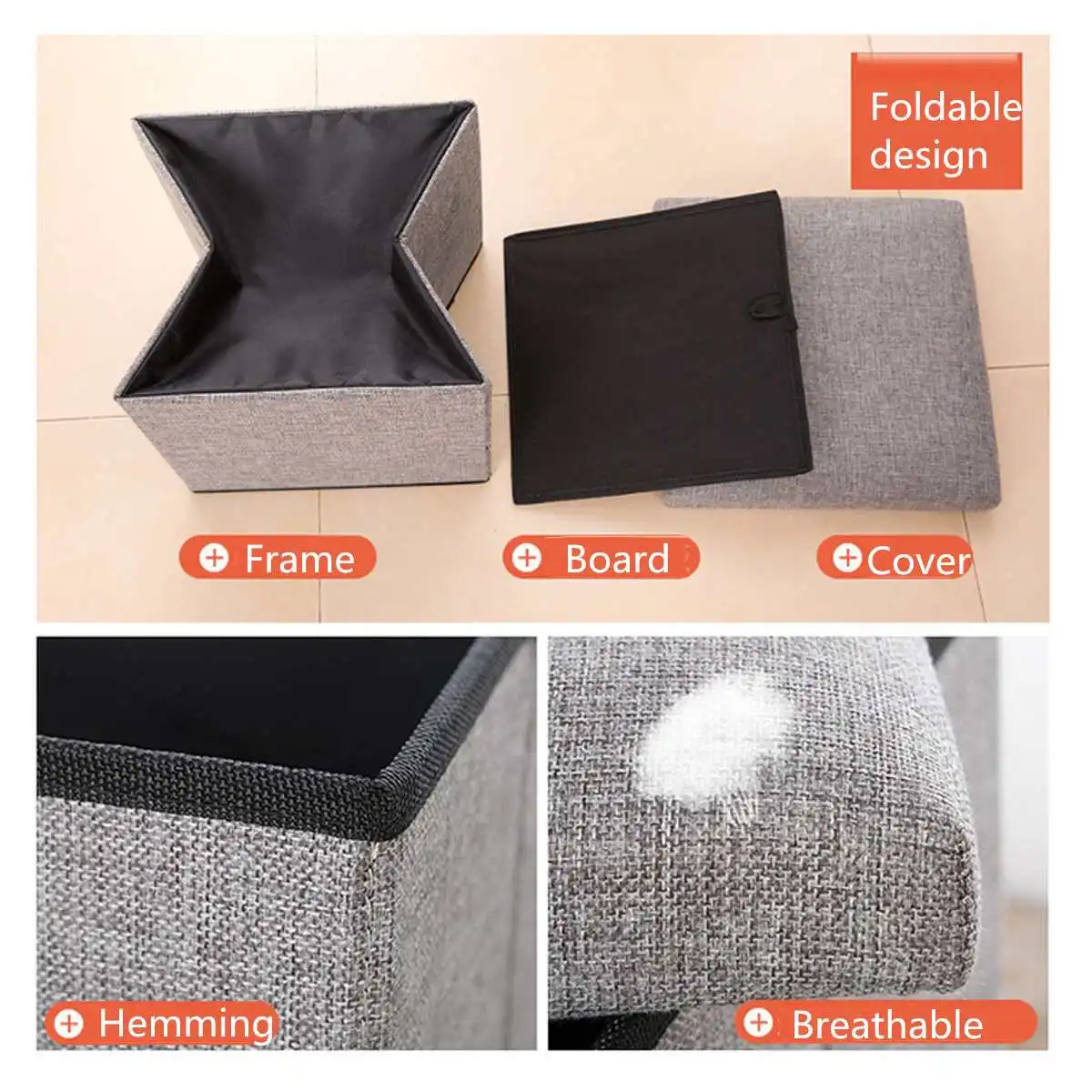 Folding Storage Stool Chairs Lounge Shoes bench Footstool Multifunction Storage Box Organizer Small Furniture Home Decoration Folding Storage Stool Chairs Lounge Shoes bench Footstool Multifunction Storage Box Organizer Small Furniture Home Decoration