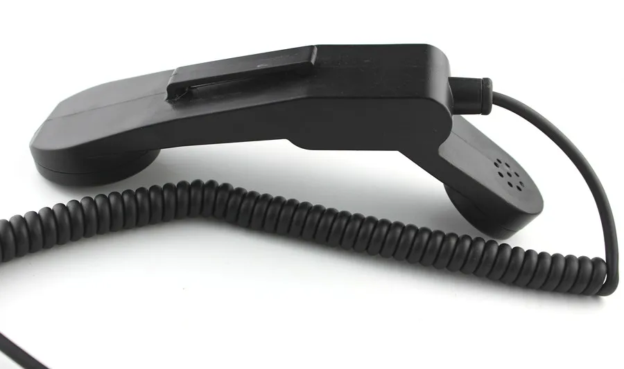 Walkie Talkie Handphone K Plug Tangan Mic Z-TAC Elemen H250-PTT Komunikasi Stasiun Menangani Mikrofon Untuk Kenwood Baofeng