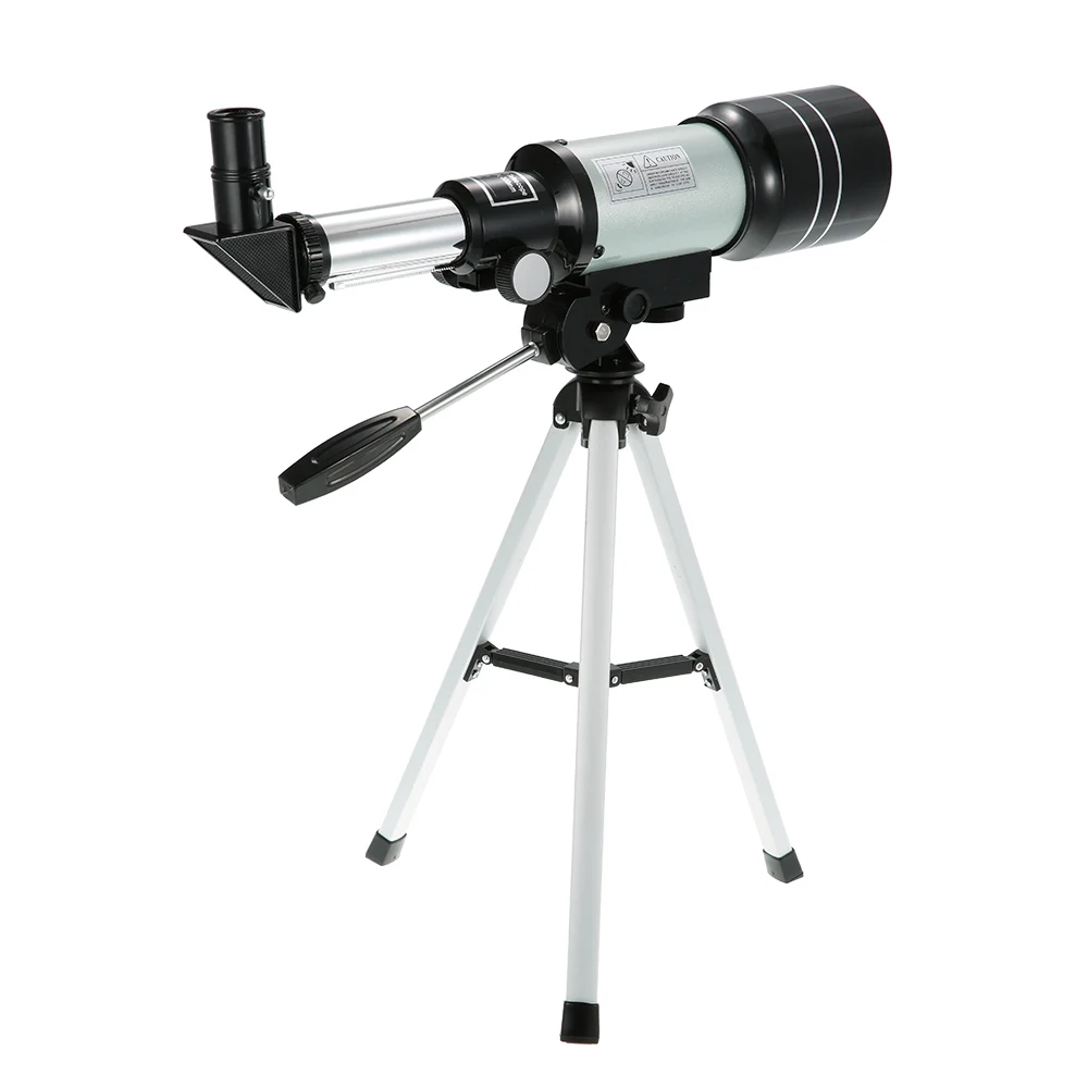 150X Professional Astronomical Telescope Outdoor HD Monocular Refractive Space Travel Spotting Scope with Portable Tripod Lever