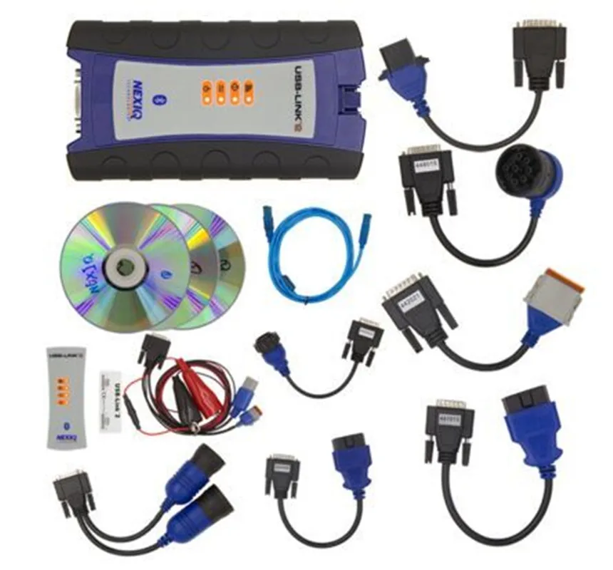 NEXIQ2 125032 USB Link 24 В Heavy Duty Diesel Truck Диагностика Сканер Инструмент Поддержка Bluetooth |