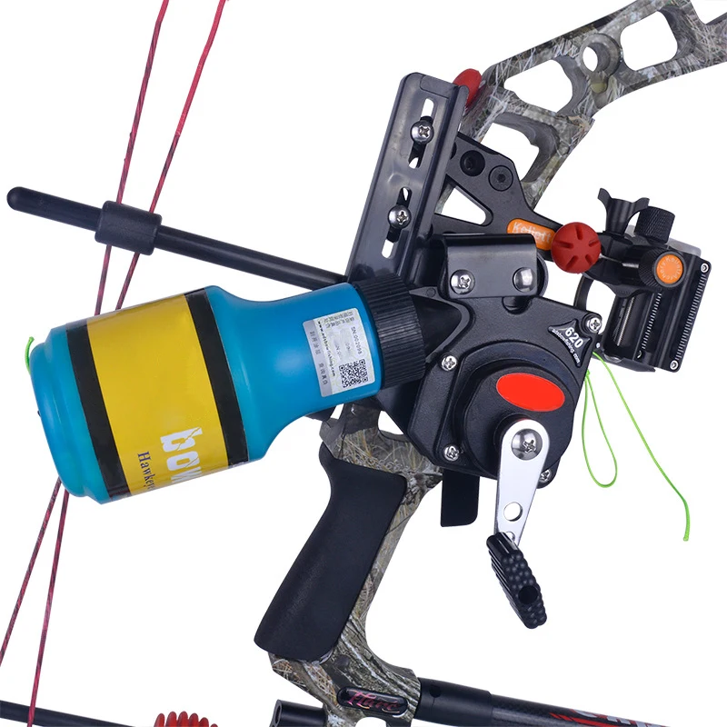 Deeper & Longer Shots Bow Fishing Spincast Reel For Compound Bow And