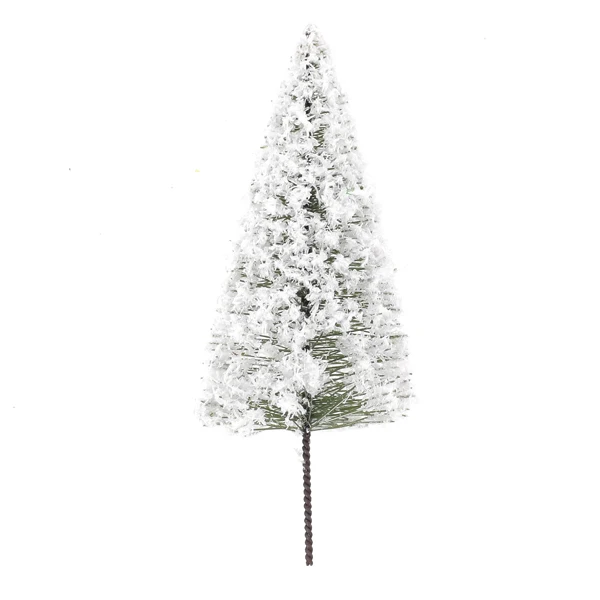10 шт. кедровые деревья зима белый снег модель макет железной дороги пейзаж 4 дюйма