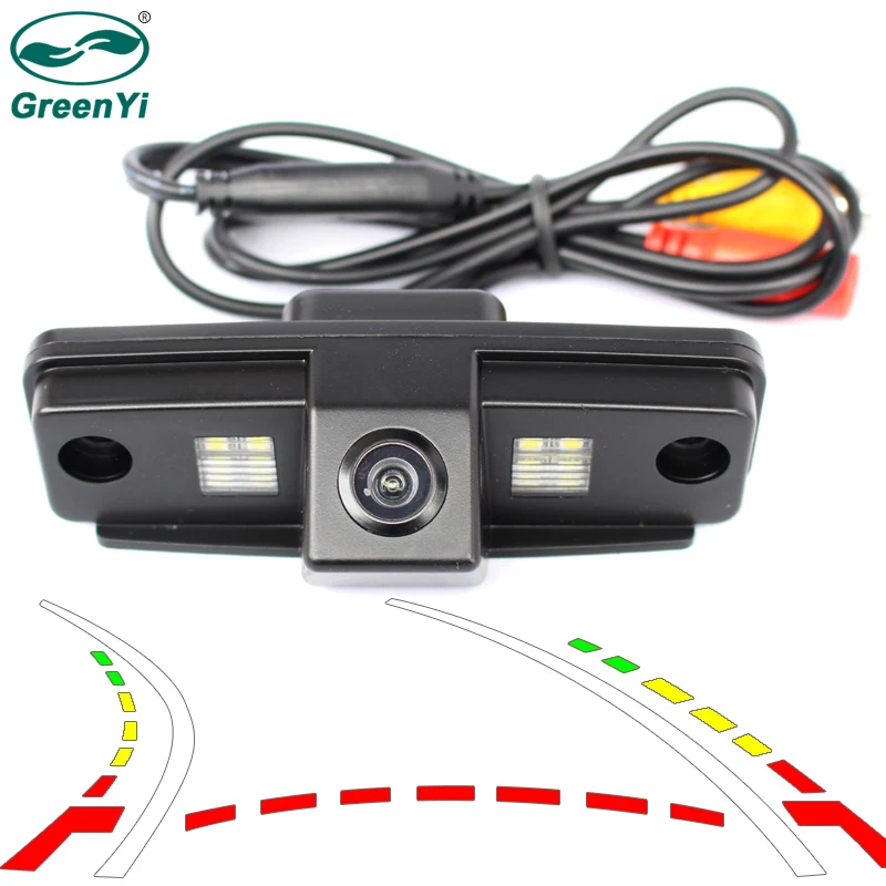 

GreenYi Intelligent Car Rear View Reverse Camera for SUBARU FORESTER IMPREZA sedan(3C) Outback Trajectory Vehicle Backup Camera