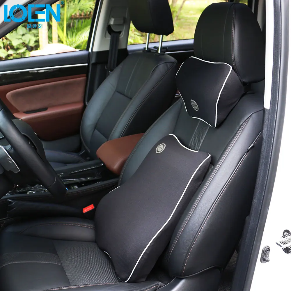 LOEN Seat Support Cover Car Styling 2017 Memory Foam soft lumbar back